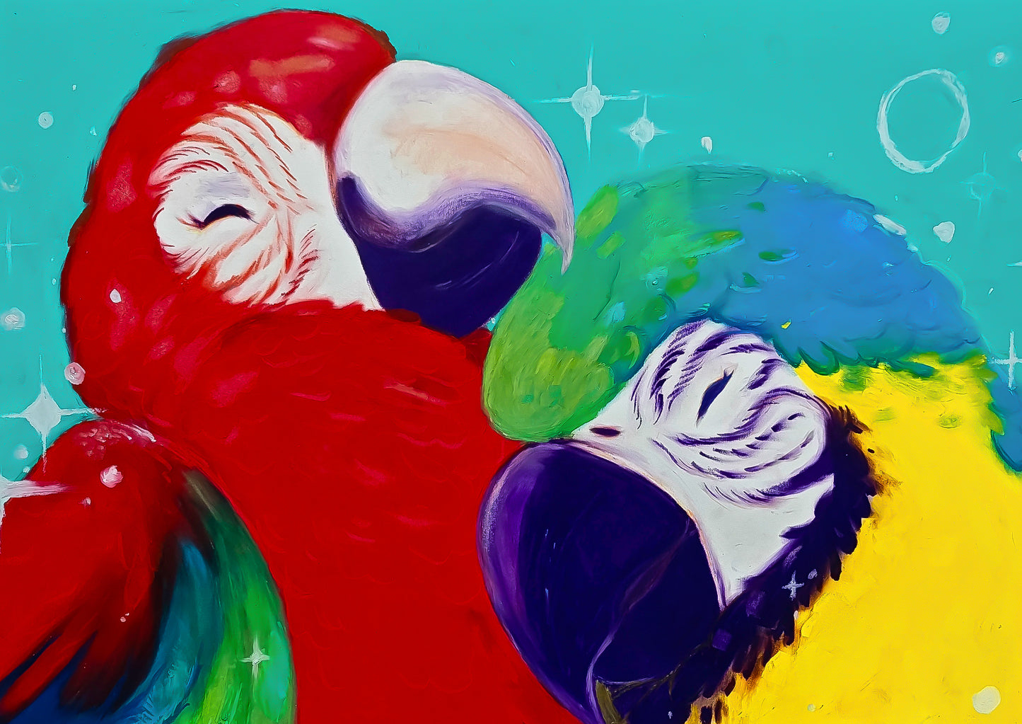 Print | Los Guacamayos