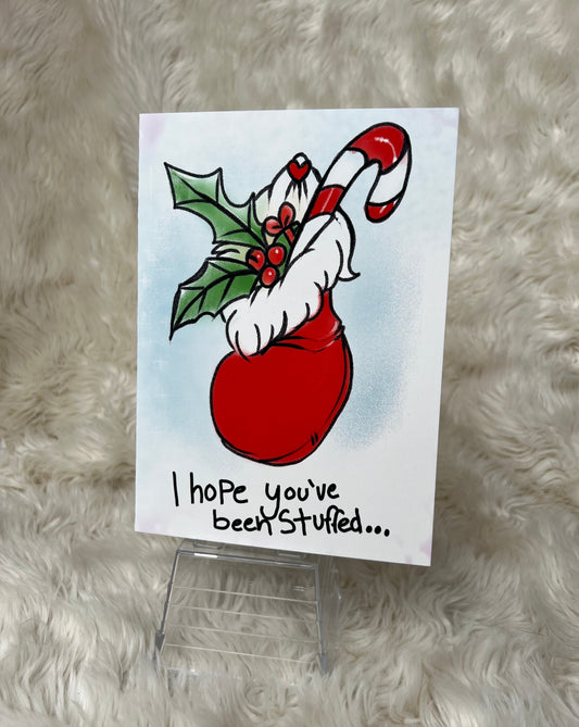 "Stuffed?" Greeting Cards