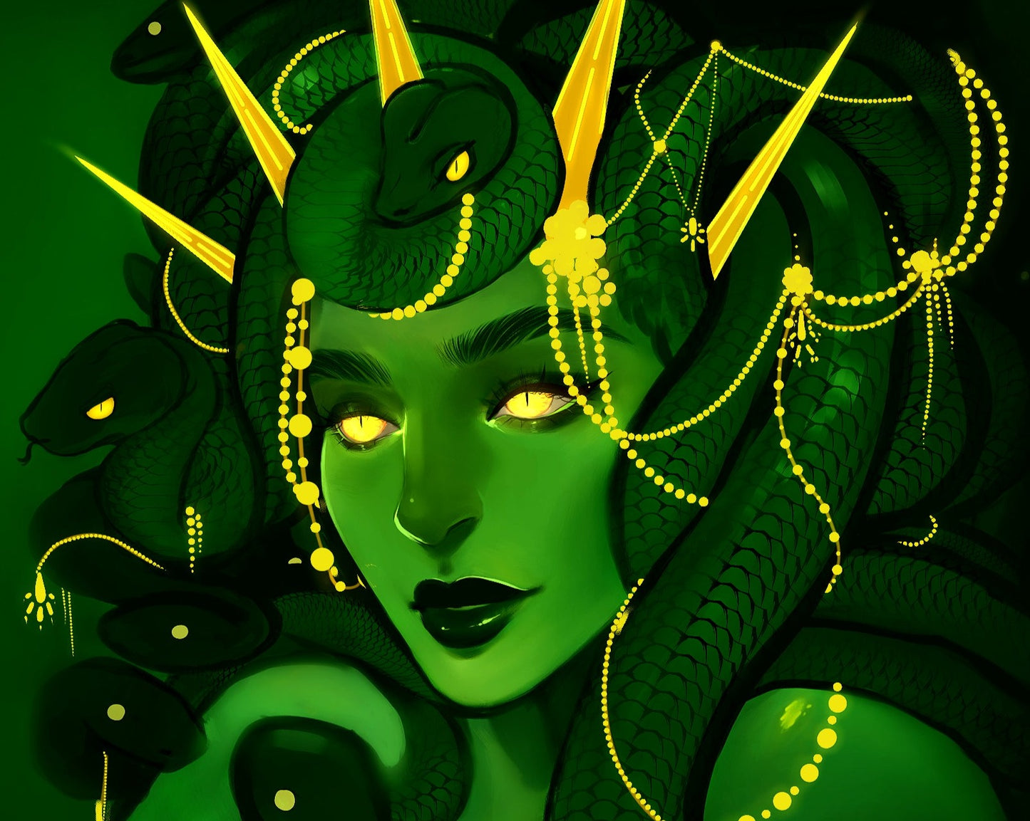 "Medusa's Eyes" Print